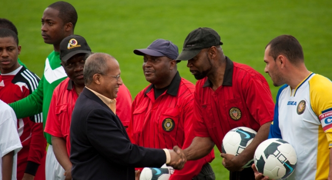 Ambassador Devinda R. Subasinghe for the Kickoff at the 2018 edition.