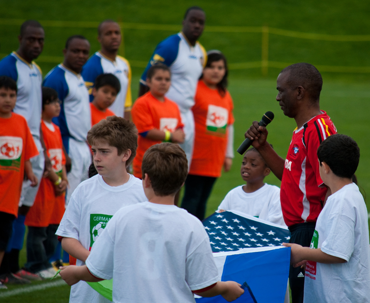 <strong>Children always come first at the Diaspora World Cup. </strong>