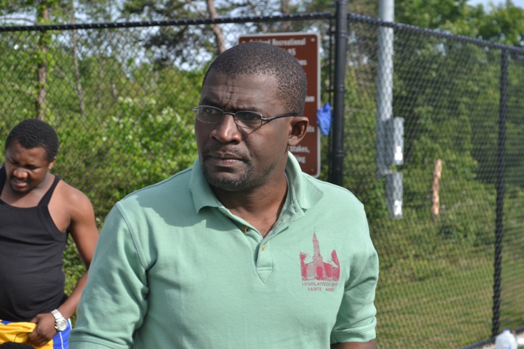 <strong>The Gabonese Embassy at the Diaspora World Cup.</strong>