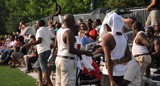 <strong>Nigeria Fans were screaming louder than the Vuvuzelas.</strong>